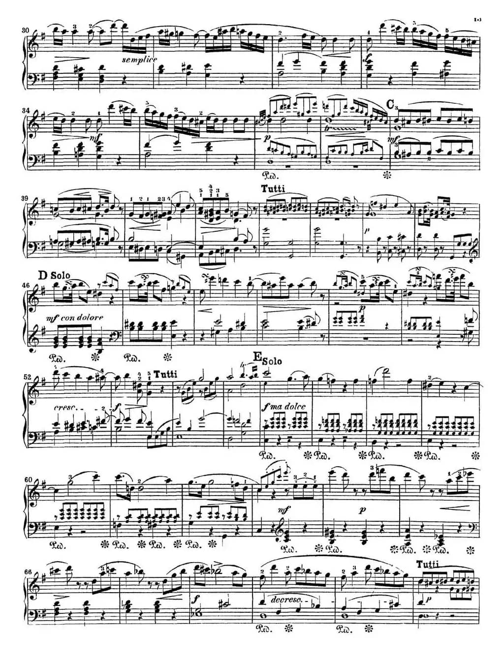 二十八部钢琴协奏曲 No.16