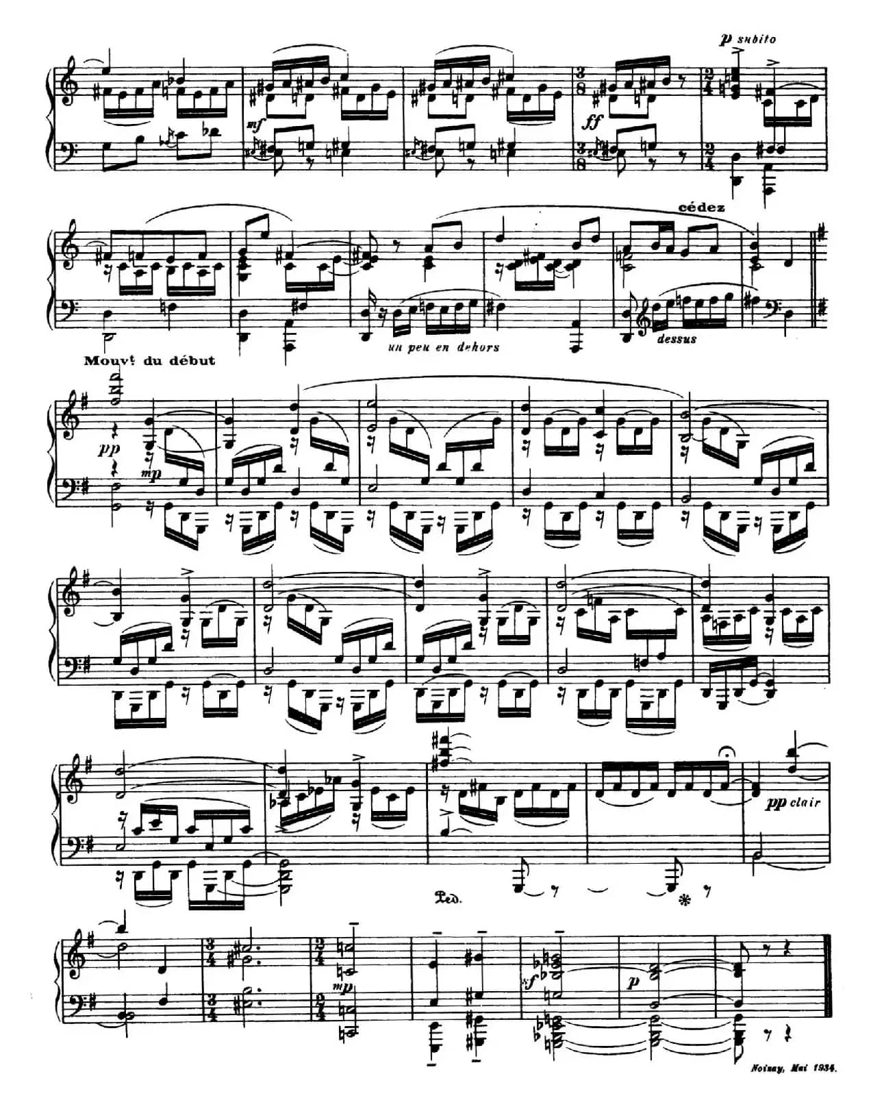 Eight Nocturnes (8首夜曲·Ⅵ)