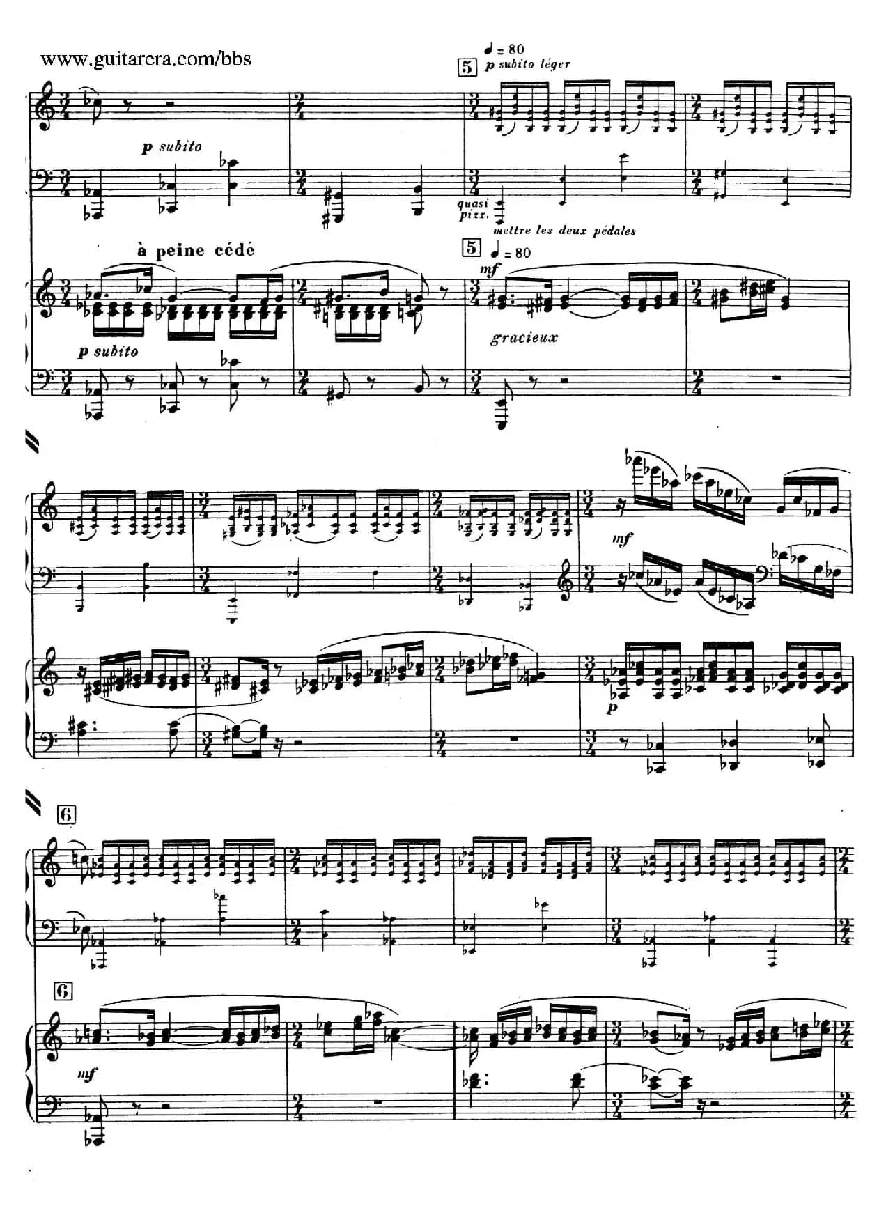 Piano Concerto in c-sharp Minor(升c小调钢琴协奏曲·第二乐章)