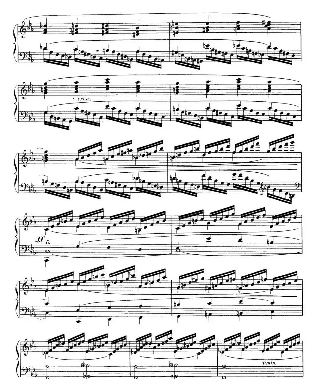 15 Etudes de Virtuosité Op.72 No.14(十五首钢琴练习曲之十四)