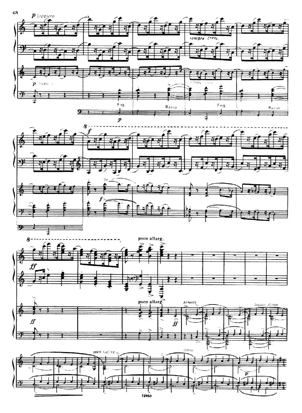 Piano Concerto No.2 in c Minor Op.50（c小调第二钢琴协奏曲·Ⅲ·双钢琴）