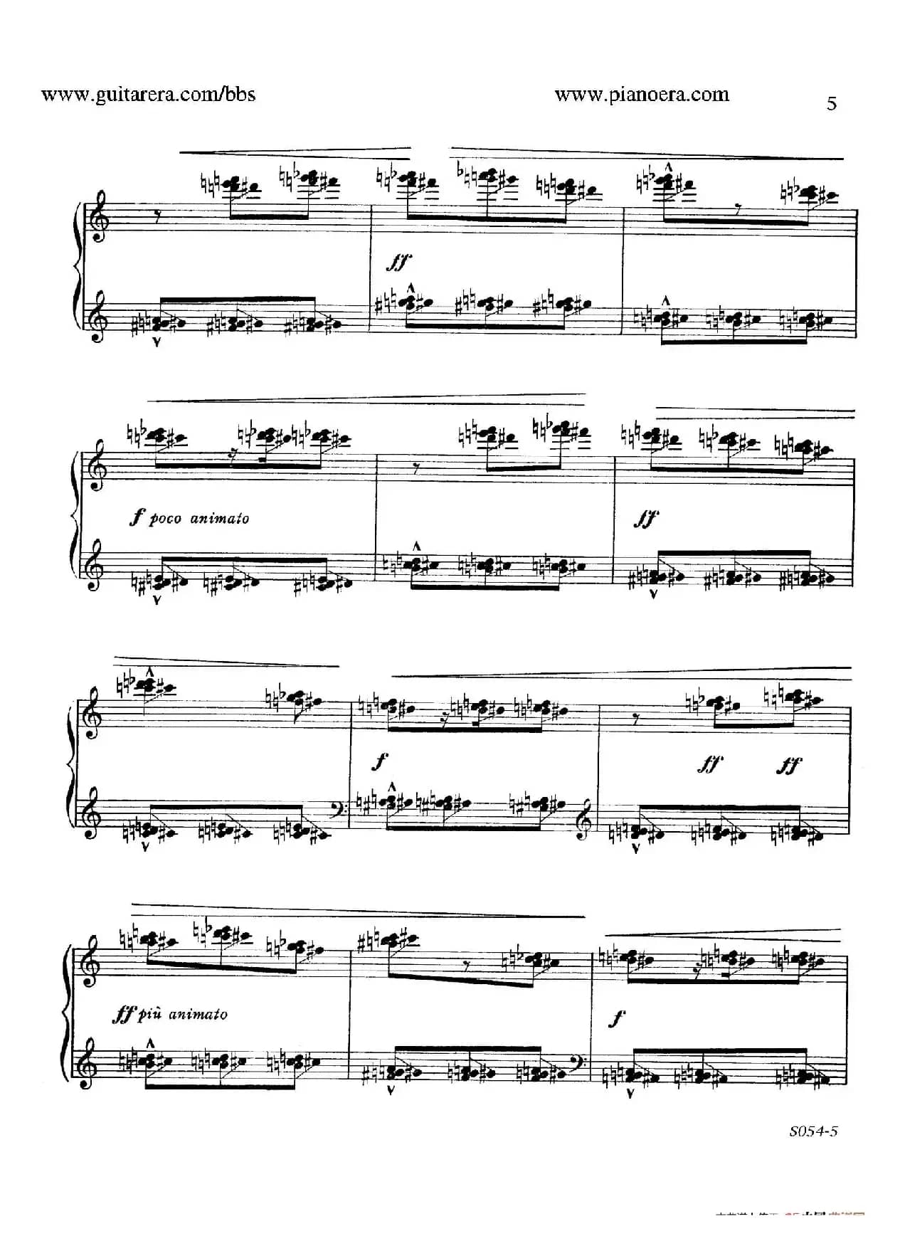 Danse Sauvage Op.13 No.2（野人之舞）