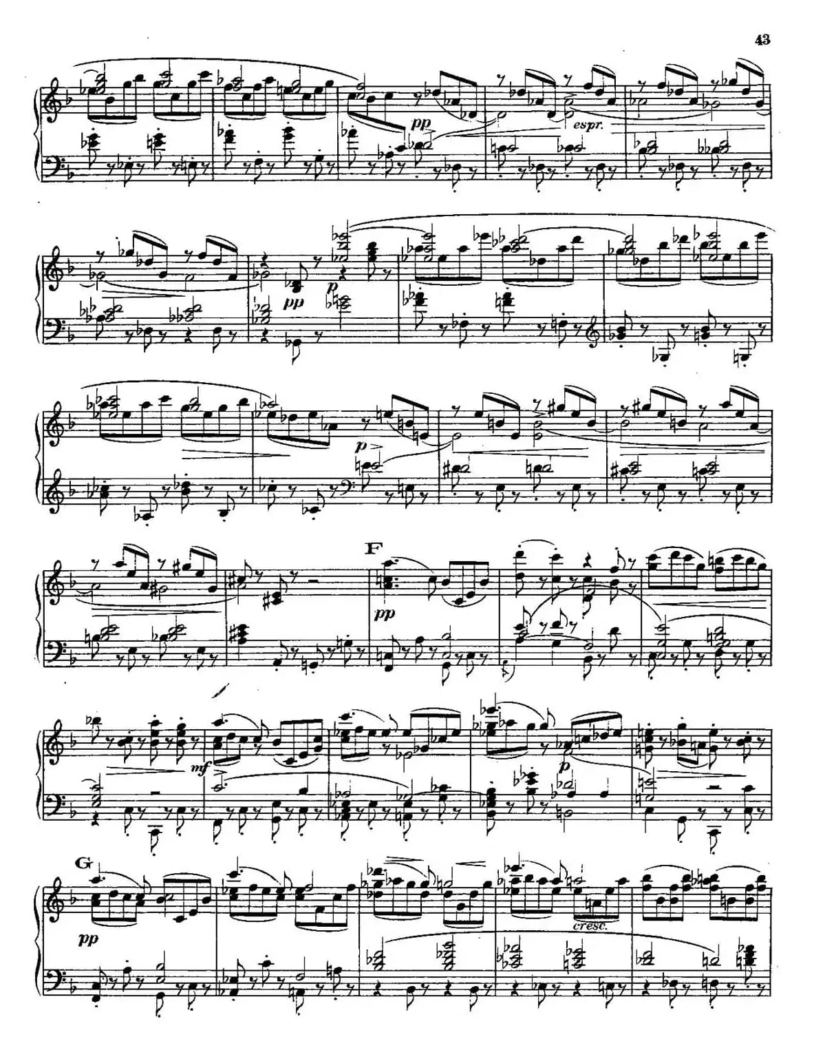 Symphony No.3 in d Minor - Solo Piano（d小调第三交响曲·钢琴独奏版·Ⅳ）