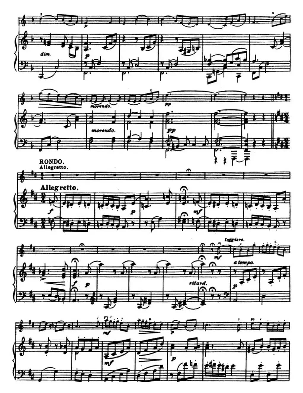 塞茨初级小提琴协奏曲Op.22（D大调学生协奏曲）