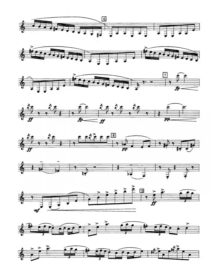 单簧管考级教材·第八级