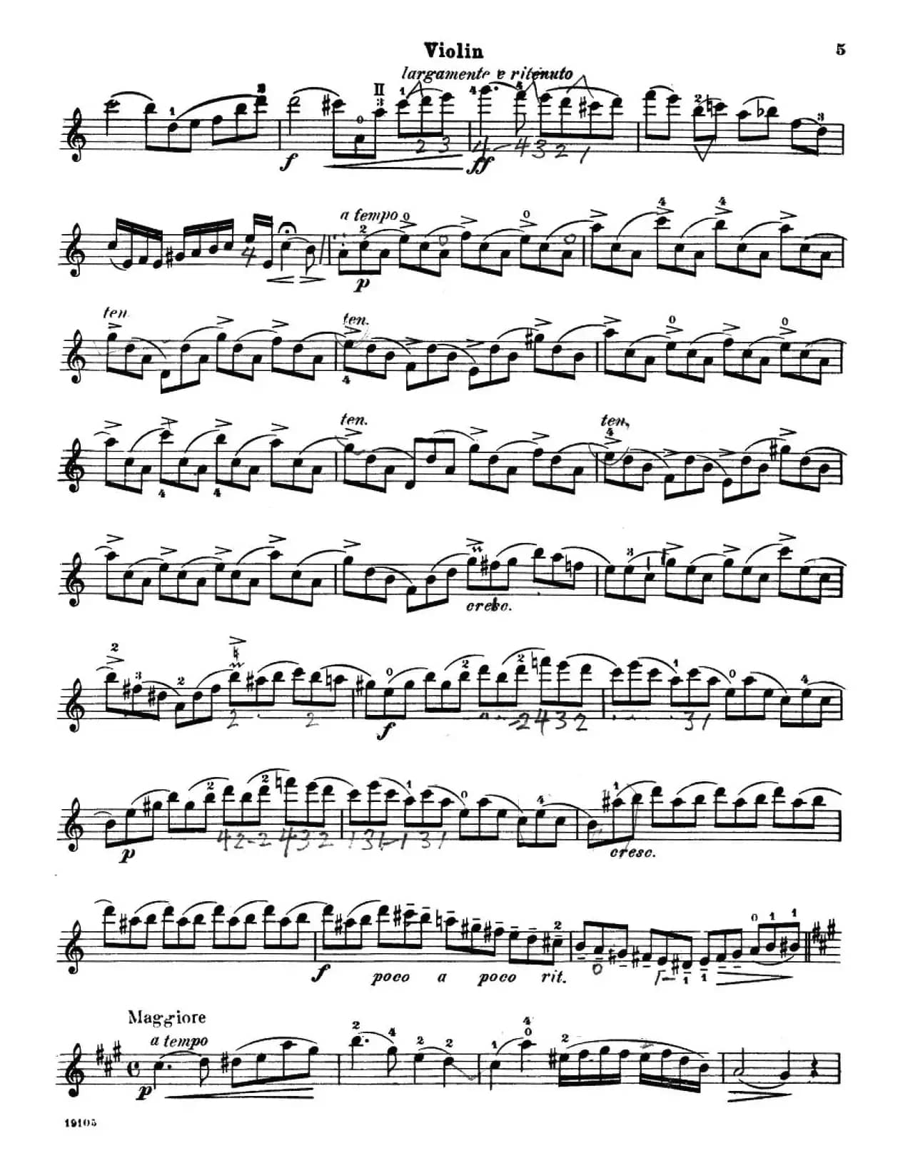 Concerto No.1 in a minor（A小调第一小提琴协奏曲）