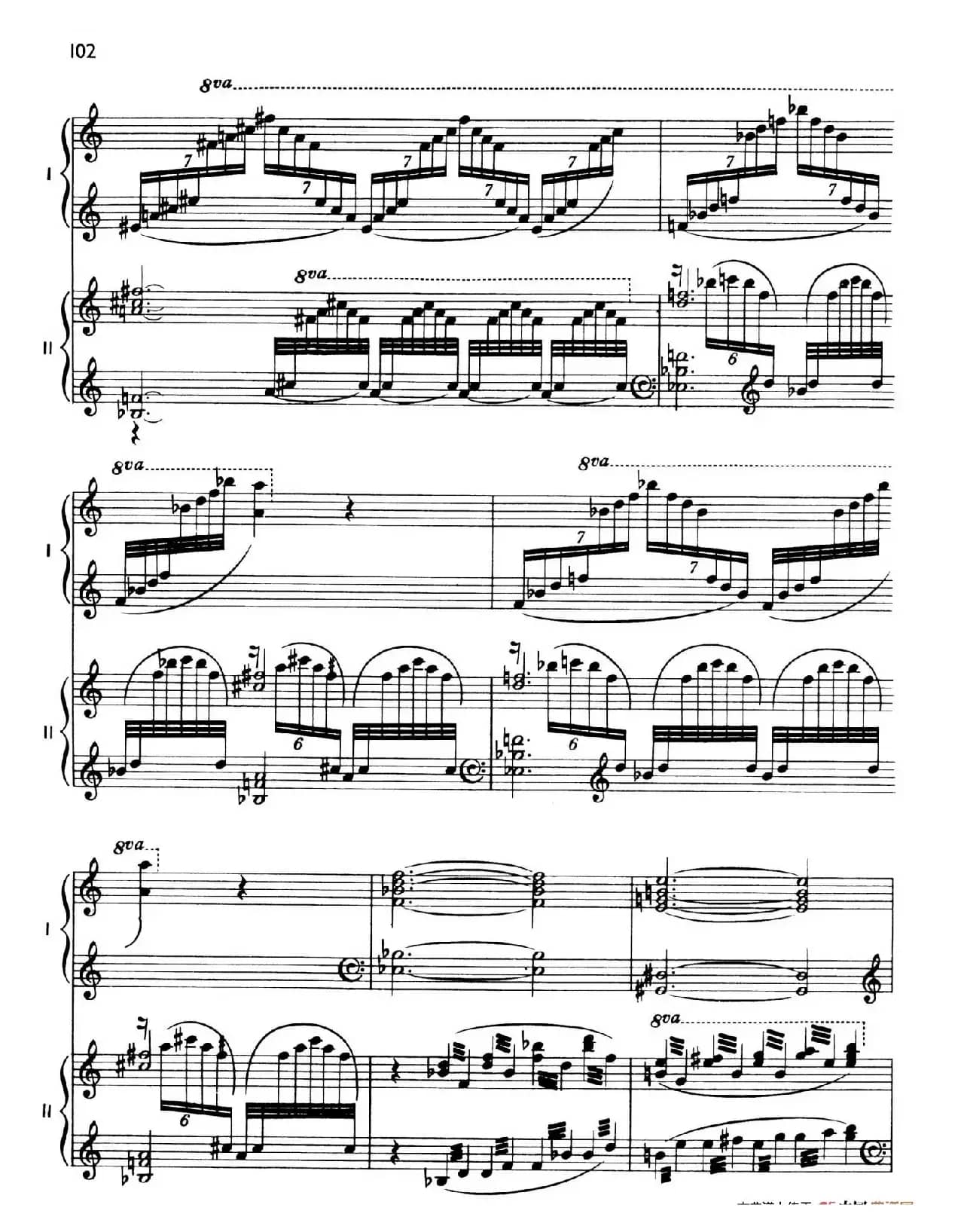 The Planets Op.32（双钢琴）（行星·第七乐章 海王星—神秘主义者）