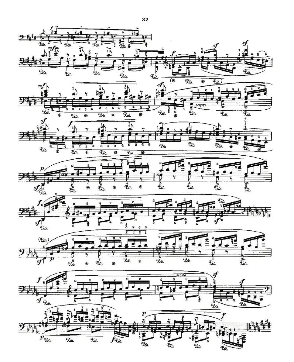 肖邦《练习曲》Fr.Chopin Op.10 No4