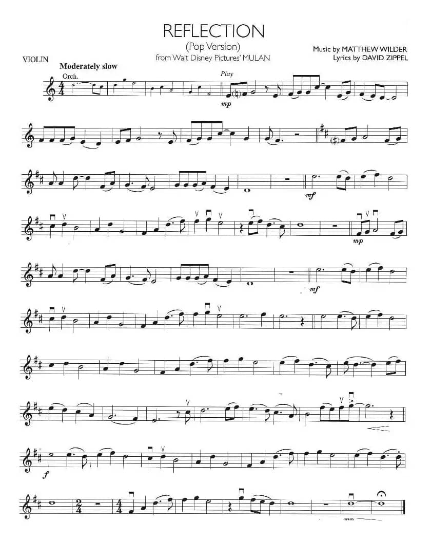 REFLECTION（倒影）