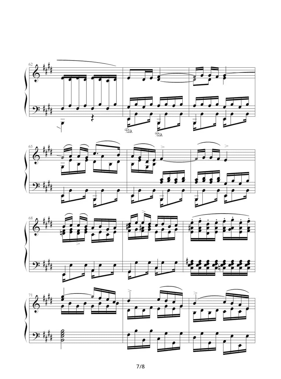 Chopin.肖邦 练习曲 Op.10 No.3 离别曲