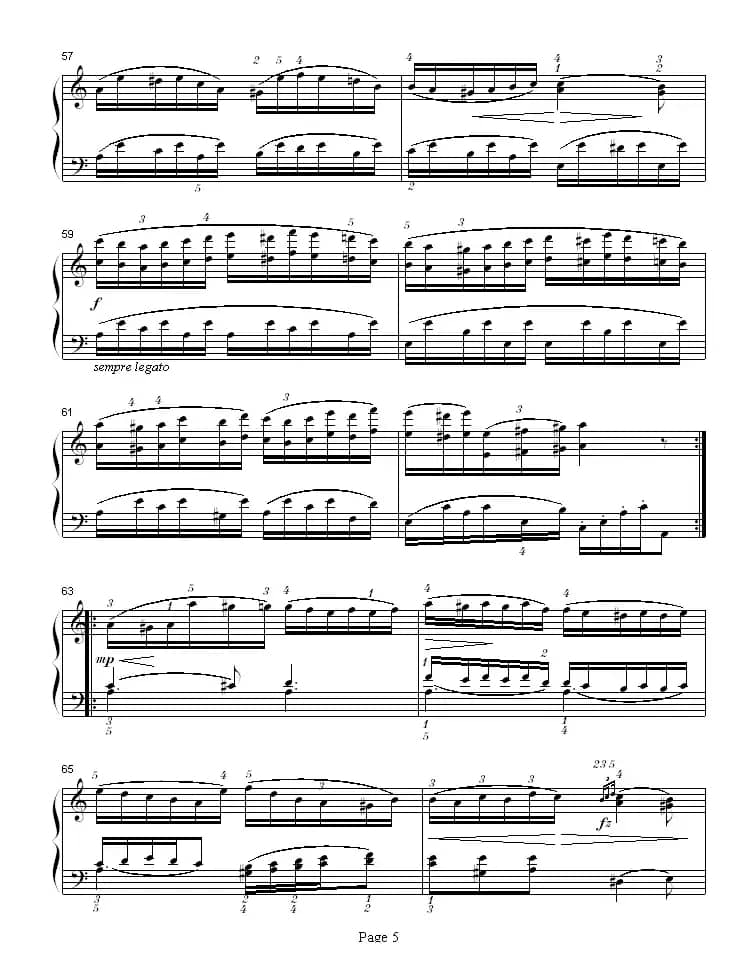 A大调钢琴奏鸣曲