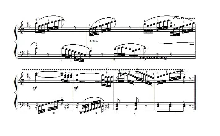 车尔尼599第69首曲谱及练习指导