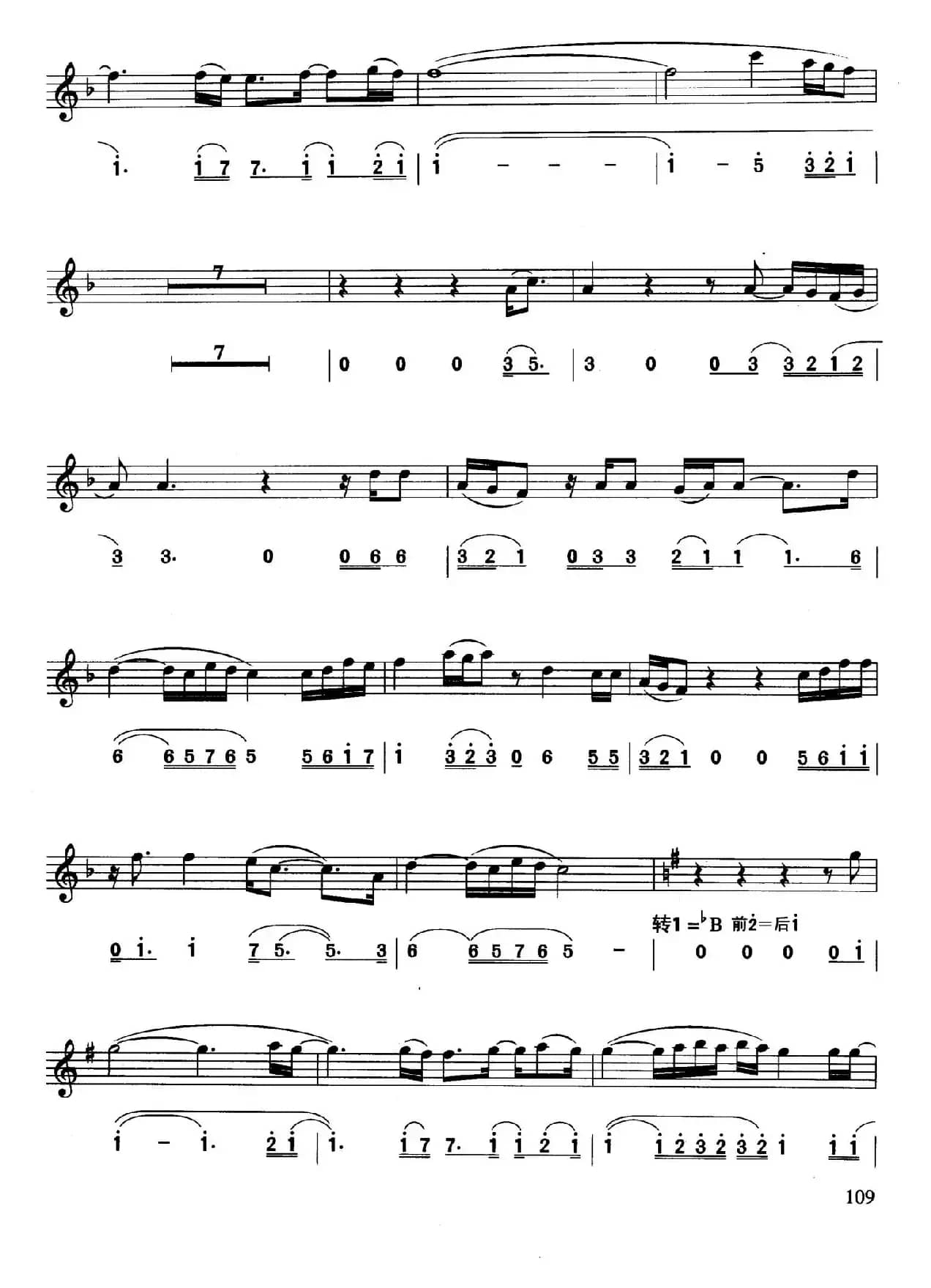 我会永远爱你（美国影片《保镖》插曲）（线简谱对照版）