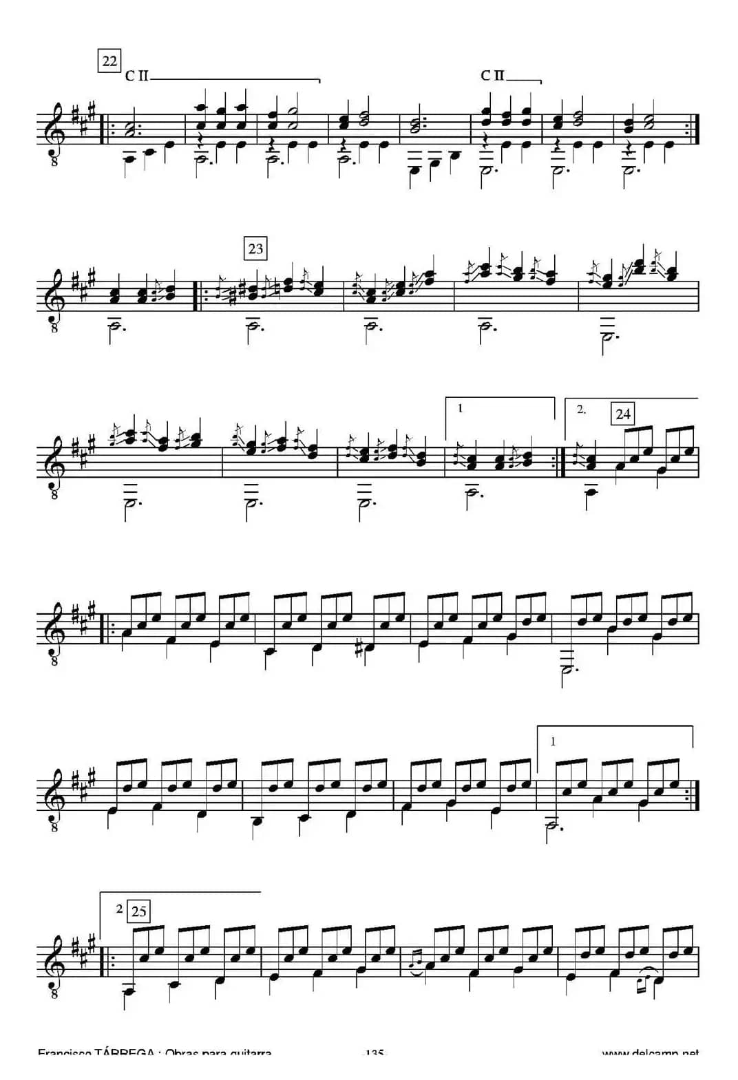 GRAN JOTA DE CONCIERTO(Arreglado sobre la Jota aragonesa de Julian Arcas)（古典吉他）