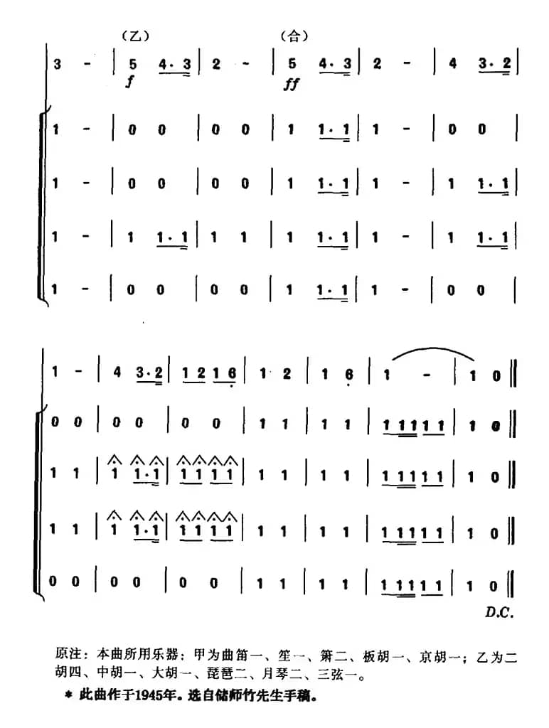 胜利行进曲（民乐合奏）