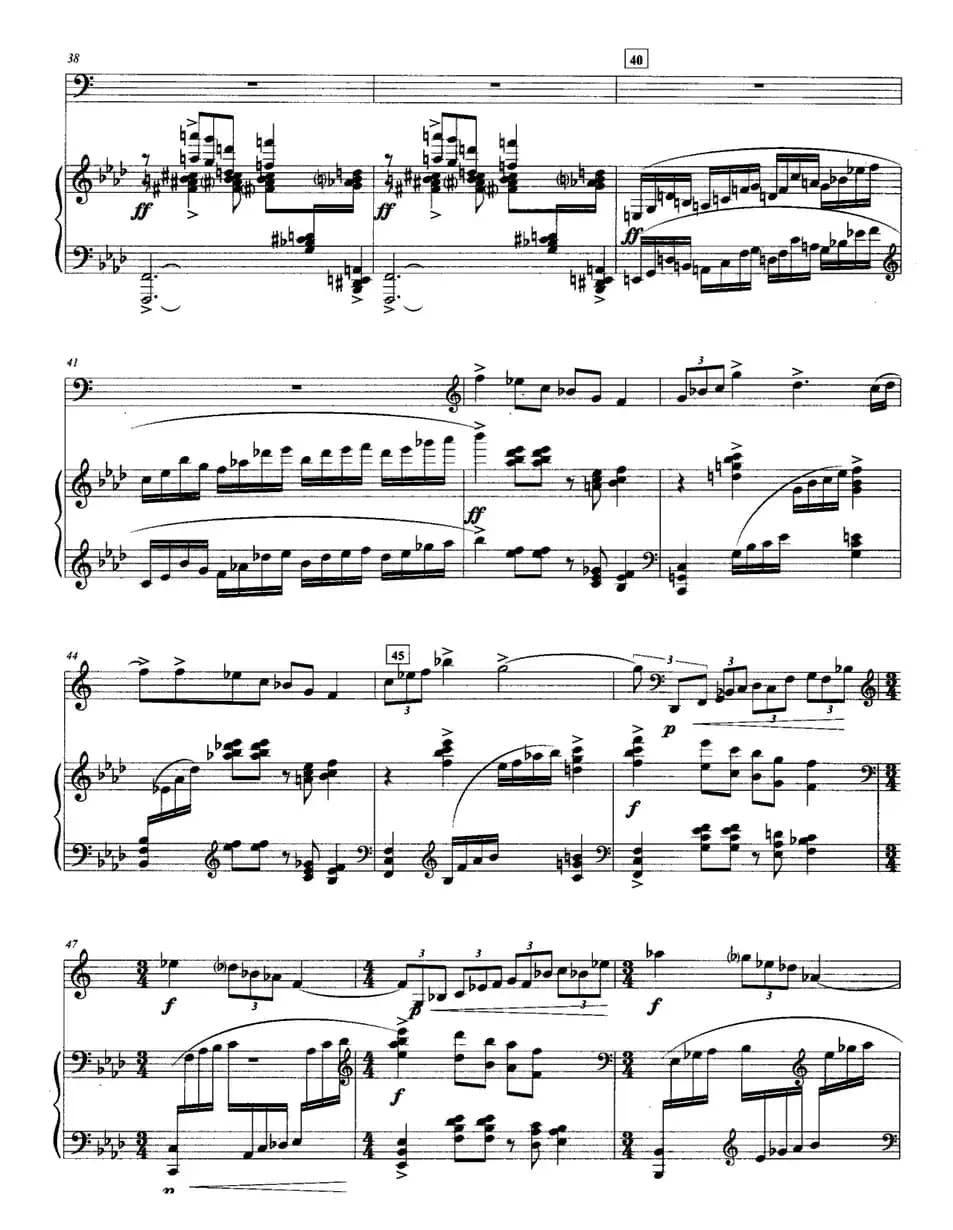 奏鸣曲（四 [圆号+钢琴]）