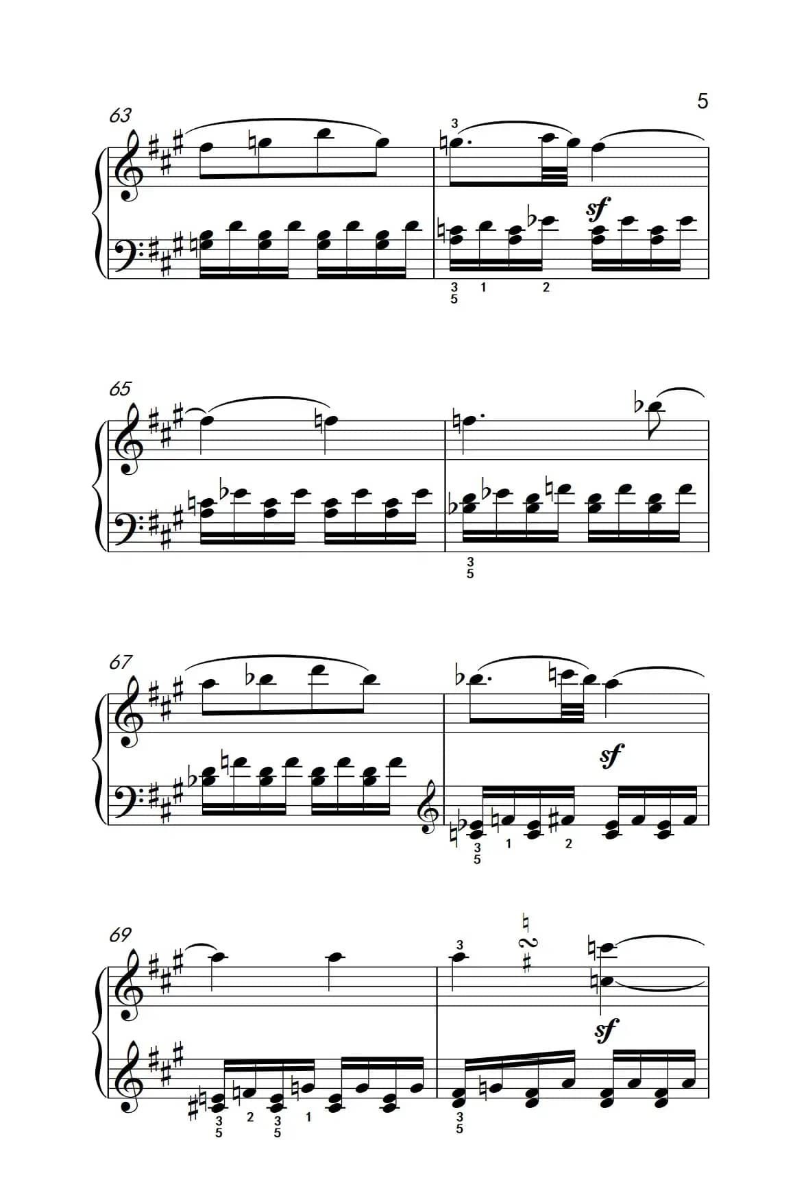 奏鸣曲 Opus 2 Nr.2 第一乐章（贝多芬奏鸣曲集 1）