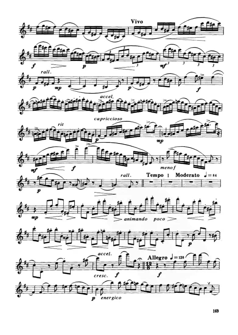 Glazunov Op.109（格拉组诺夫协奏曲Op.109）（中音萨克斯分谱）
