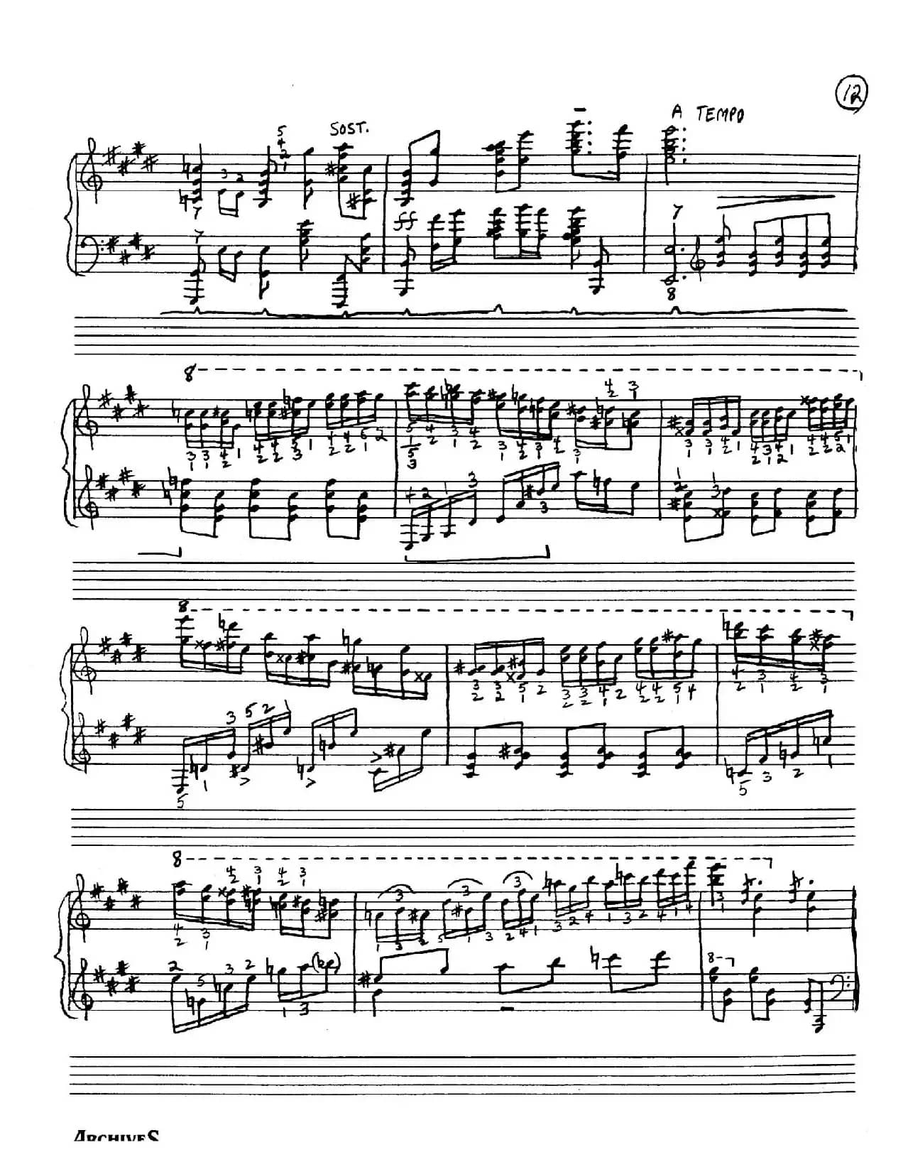 Carmen Variations 12 Pieces（12首卡门主题变奏曲·12）