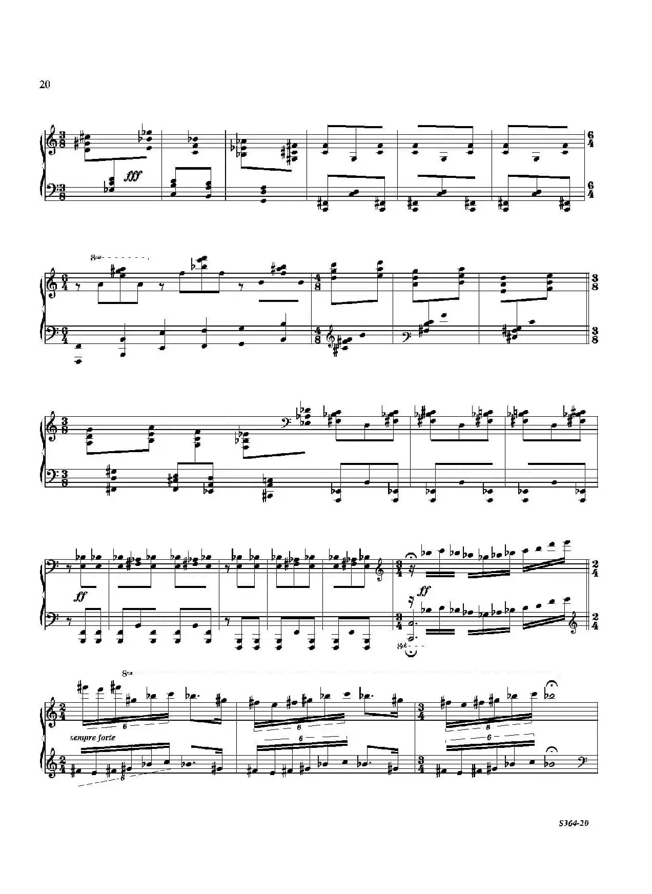 Piano Sonata No.8（第八钢琴奏鸣曲）（1）