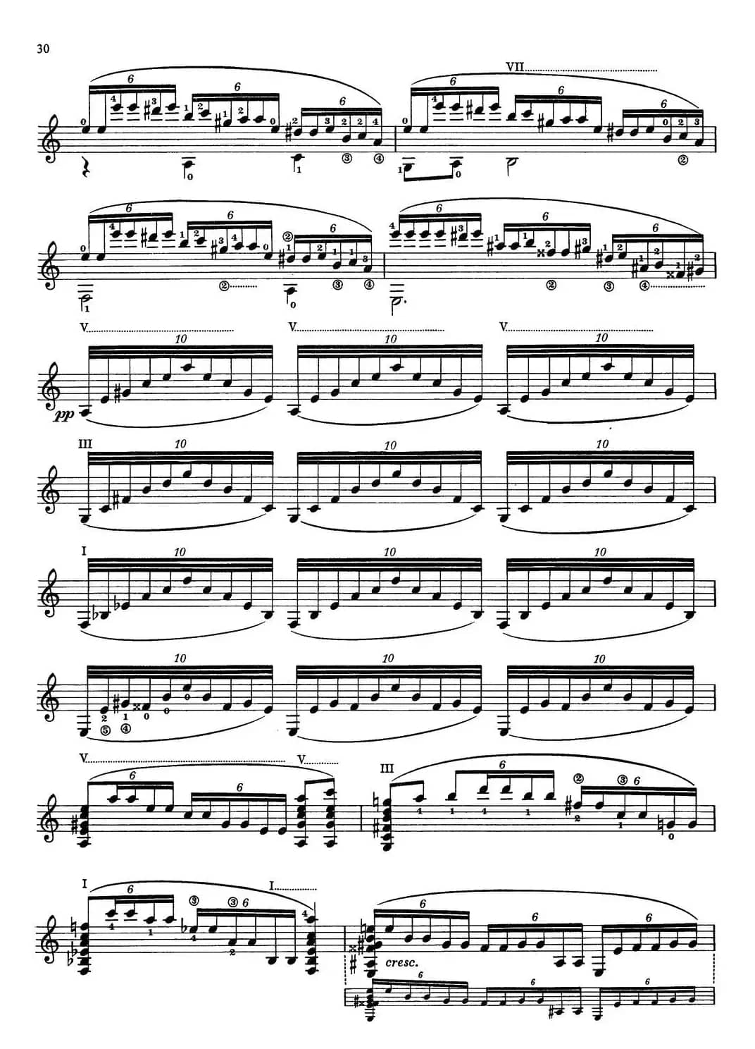 Joaquin Rodrigo Music for Guitar（罗德里戈吉他音乐P22-35）（古典吉他）