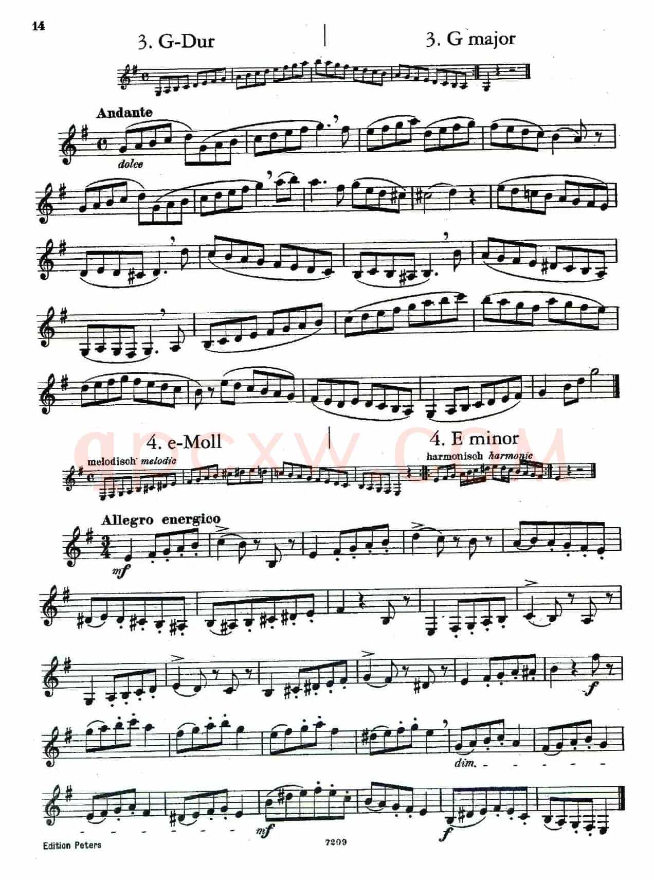 DEMNITZ（单簧管练习曲）