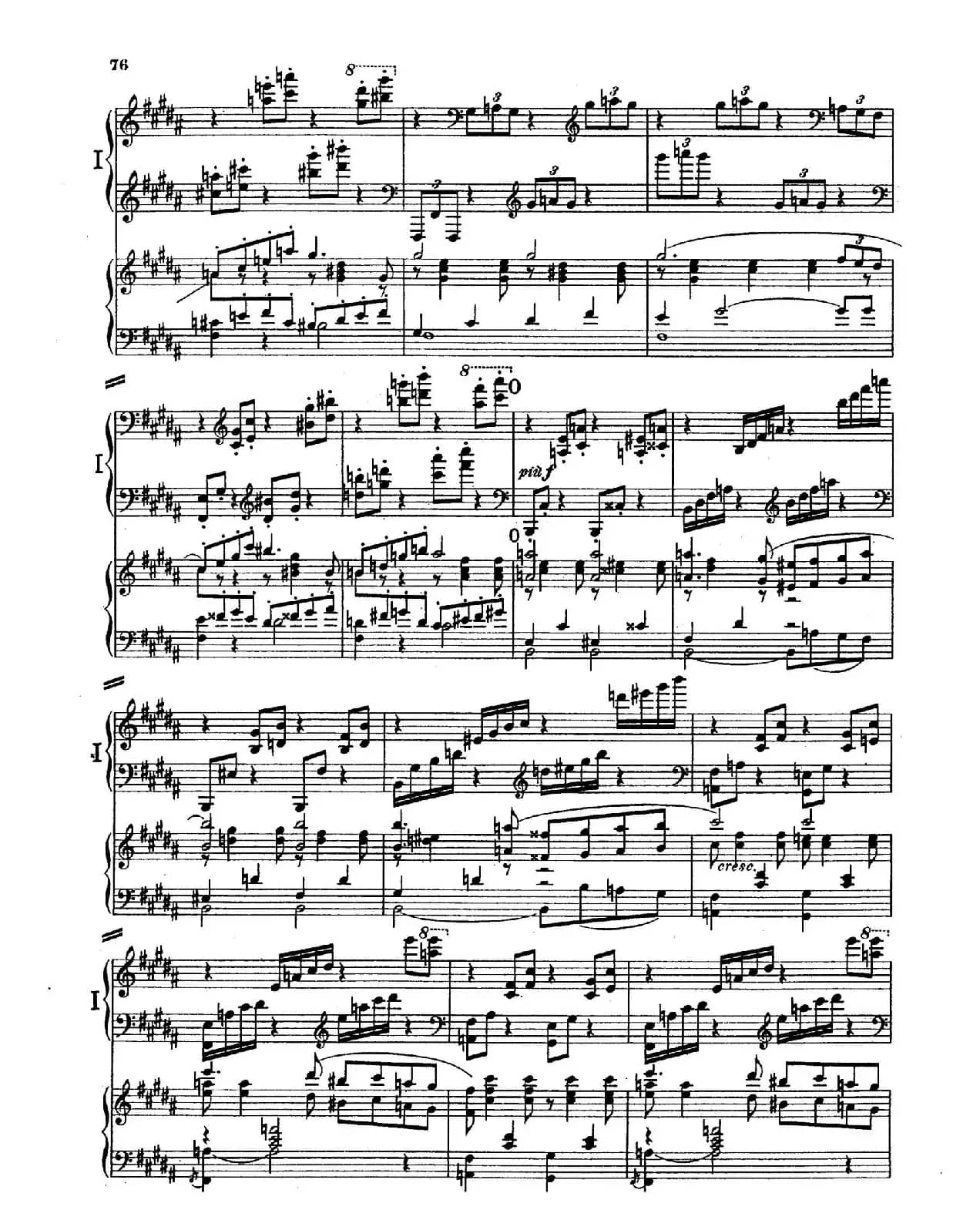 Piano Concerto in E Major Op.59(E大调钢琴协奏曲·双钢琴·第四乐章)