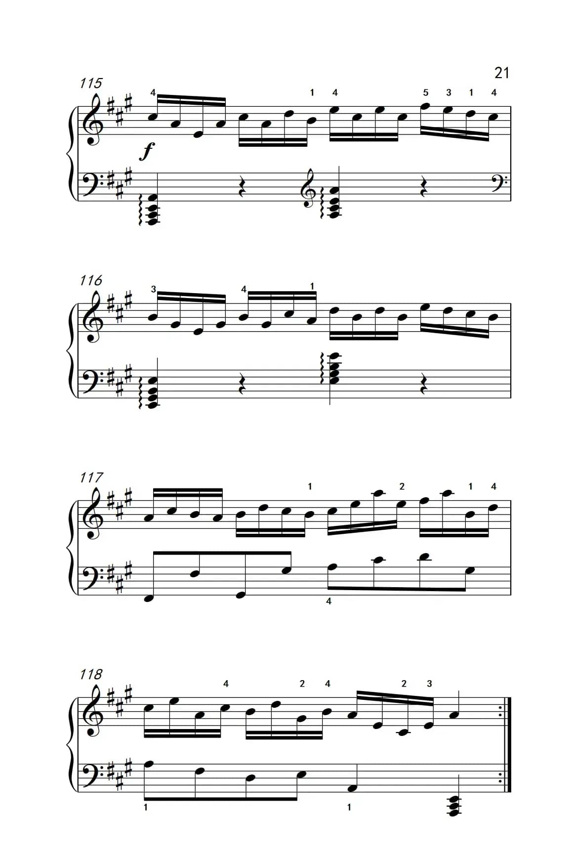 A大调钢琴奏鸣曲 优雅的行板