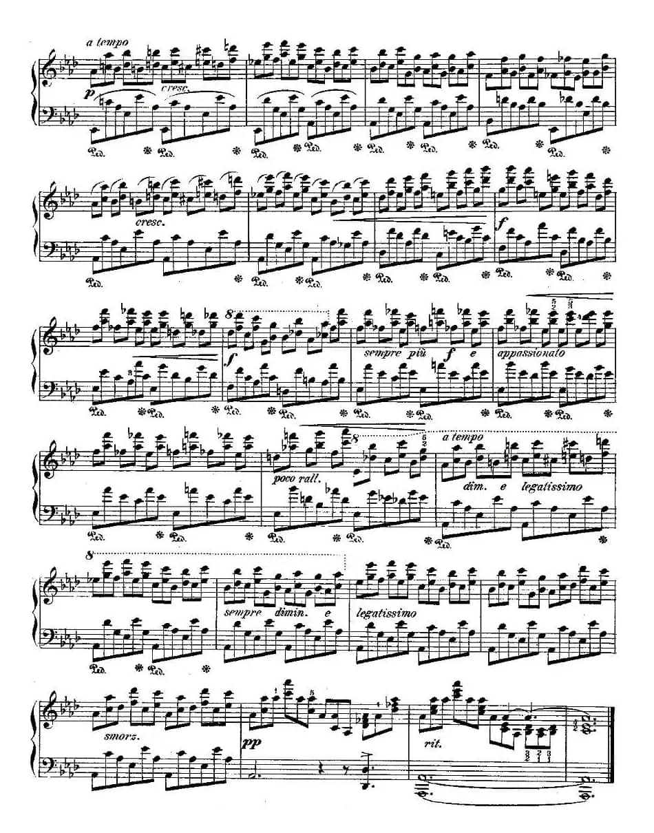 肖邦钢琴练习曲，Op.10之十