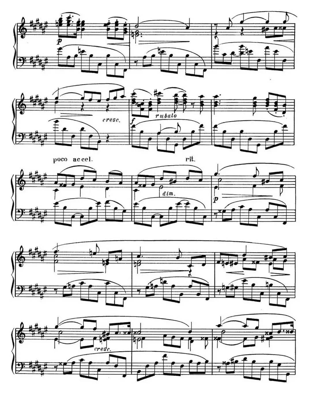 斯克里亚宾 钢琴练习曲 Op.42 No.4 Alexander Scriabin Etudes