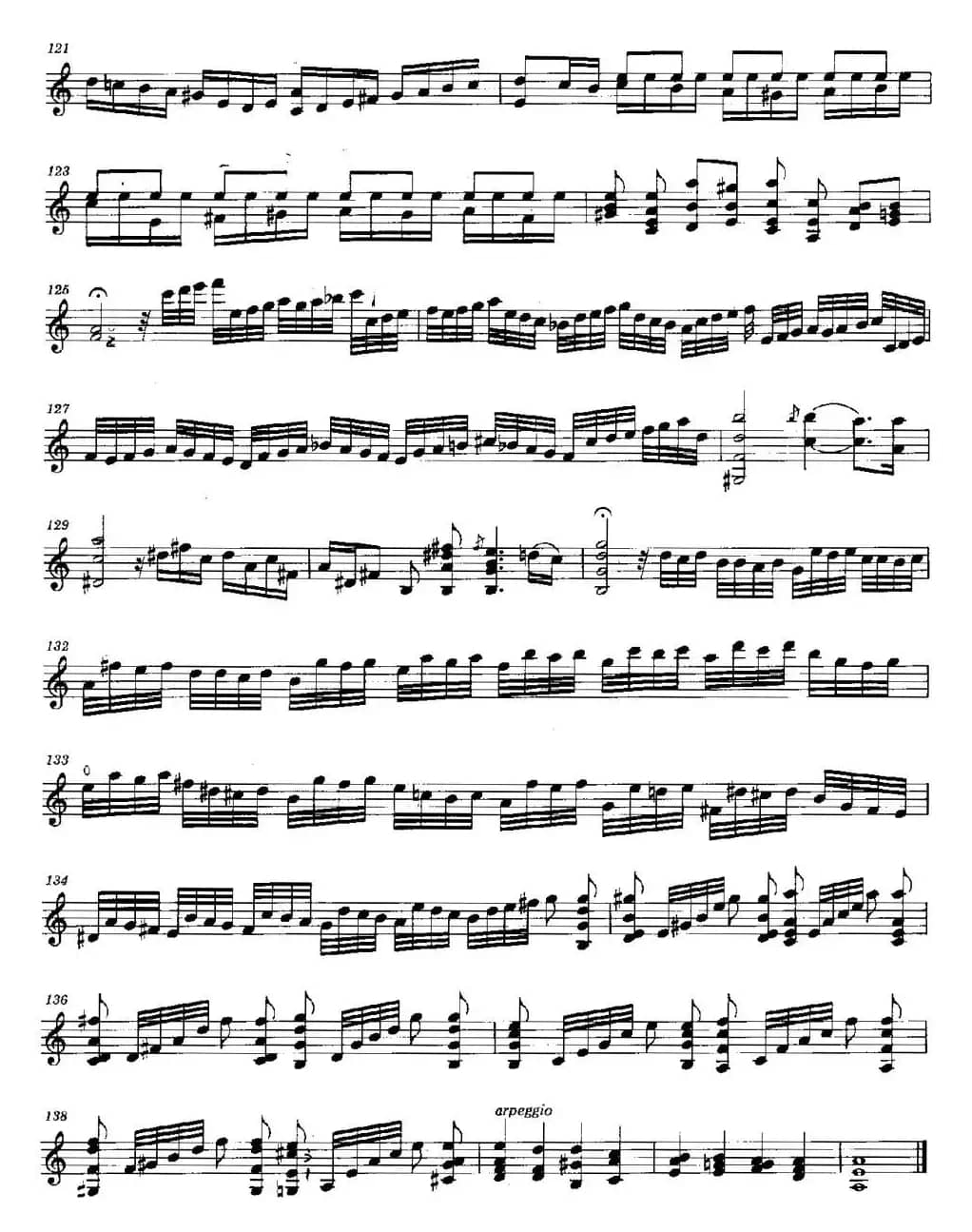 TOCCATA FOR SOLO VIOLIN