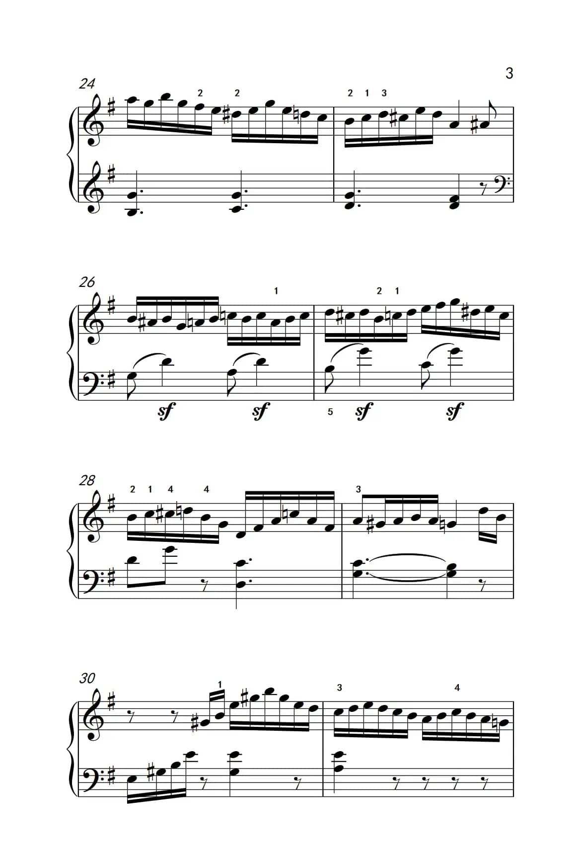 第七级2.G大调变奏曲 贝多芬（中央音乐学院 钢琴（业余）考级教程 7-9级）