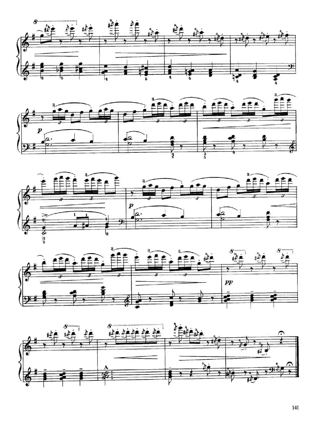 Album for the Young Op.39(儿童钢琴曲集)(22. 云雀之歌 Song of the Lark)