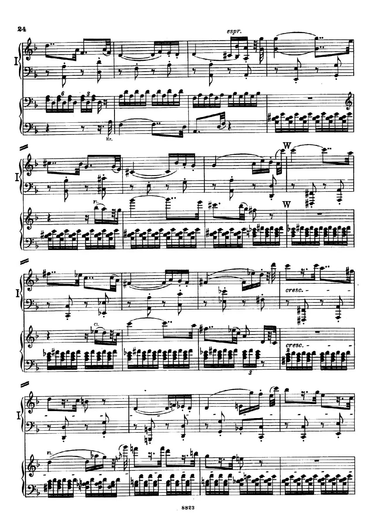 d小调第九交响曲 Op.125(双钢琴P23——32)