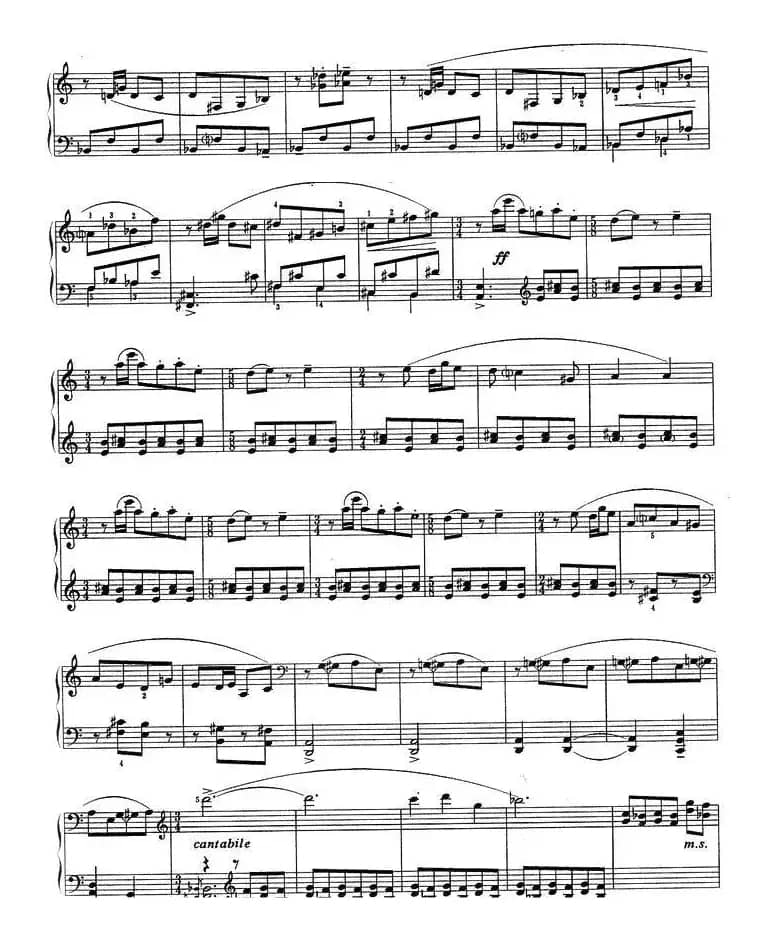 小奏鸣曲 一、在阳光下