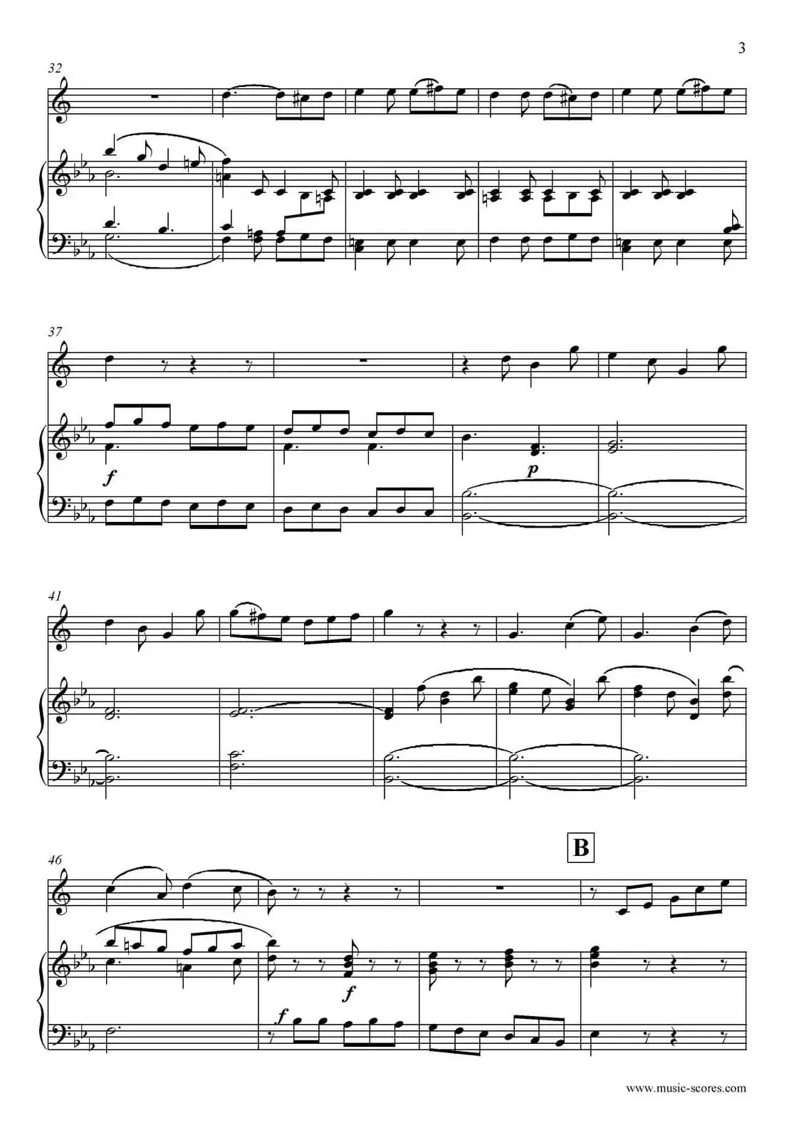 Mozart：Concerto KV495 No.4-3st Rondo 回旋曲（上低音萨克斯+钢琴伴奏）