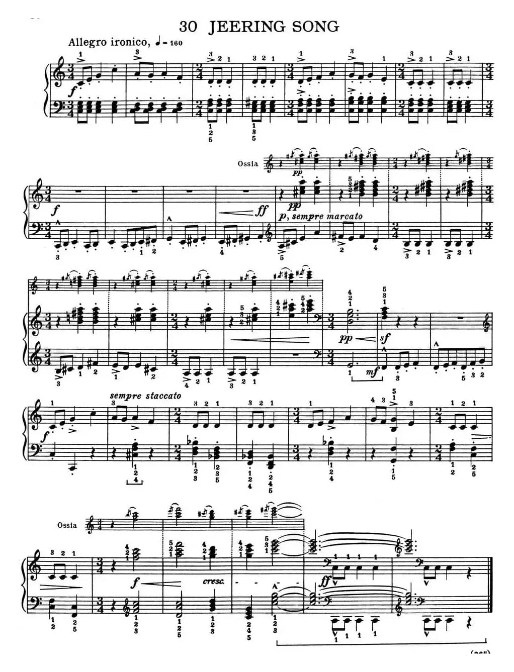 For Children Sz.42（献给孩子们·30）