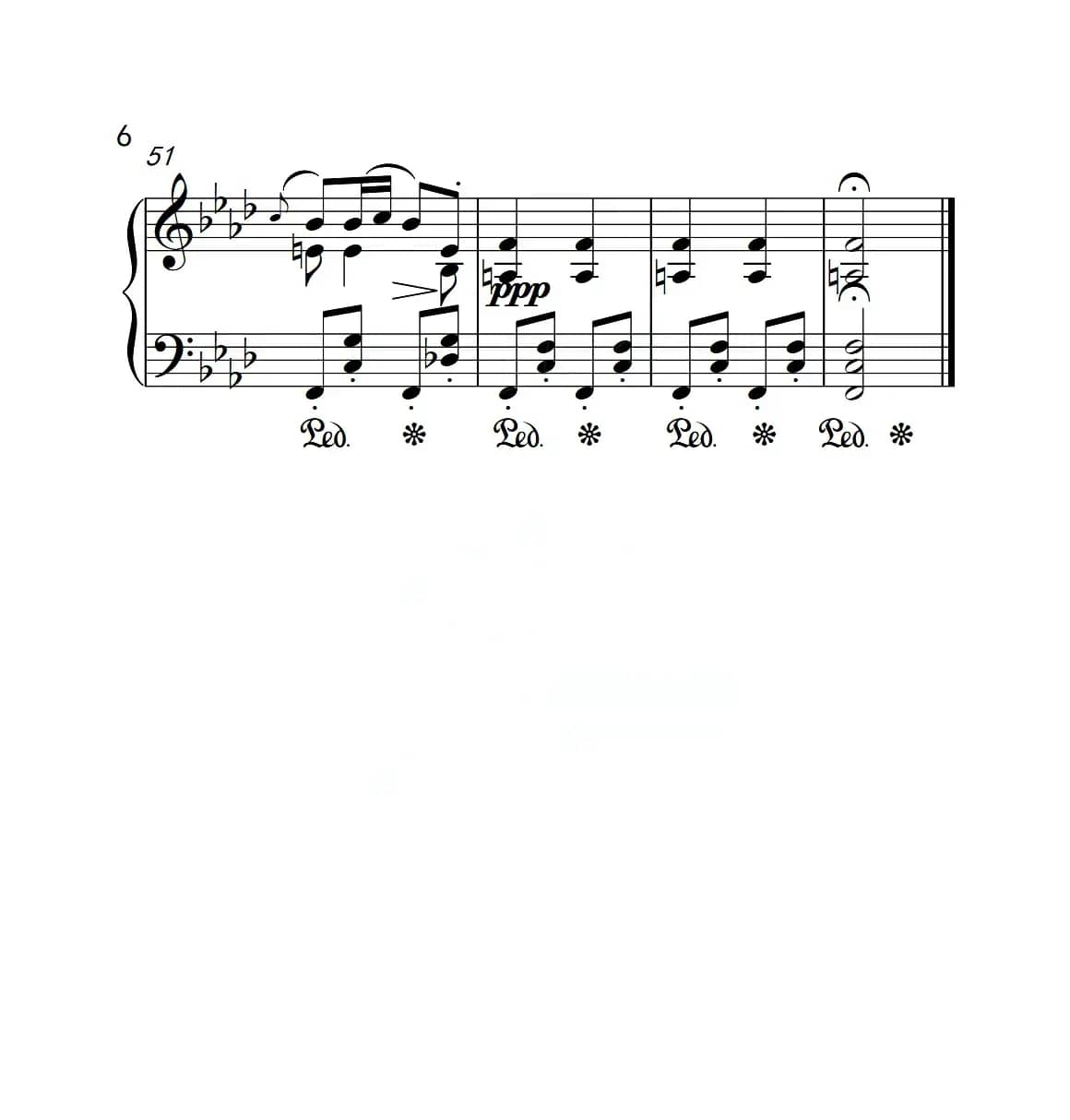 第六级 音乐瞬间（中国音乐学院钢琴考级作品1~6级）