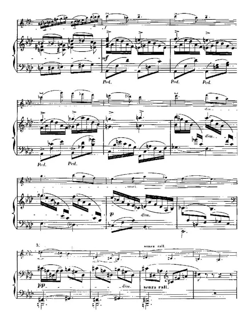 伊萨伊作品集：Reve D‘enfant（小提琴+钢琴伴奏）