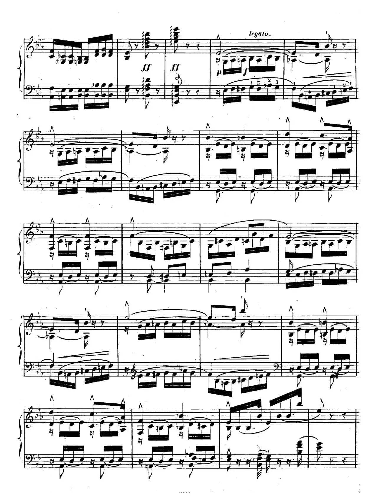 Caprice Etude de Concert