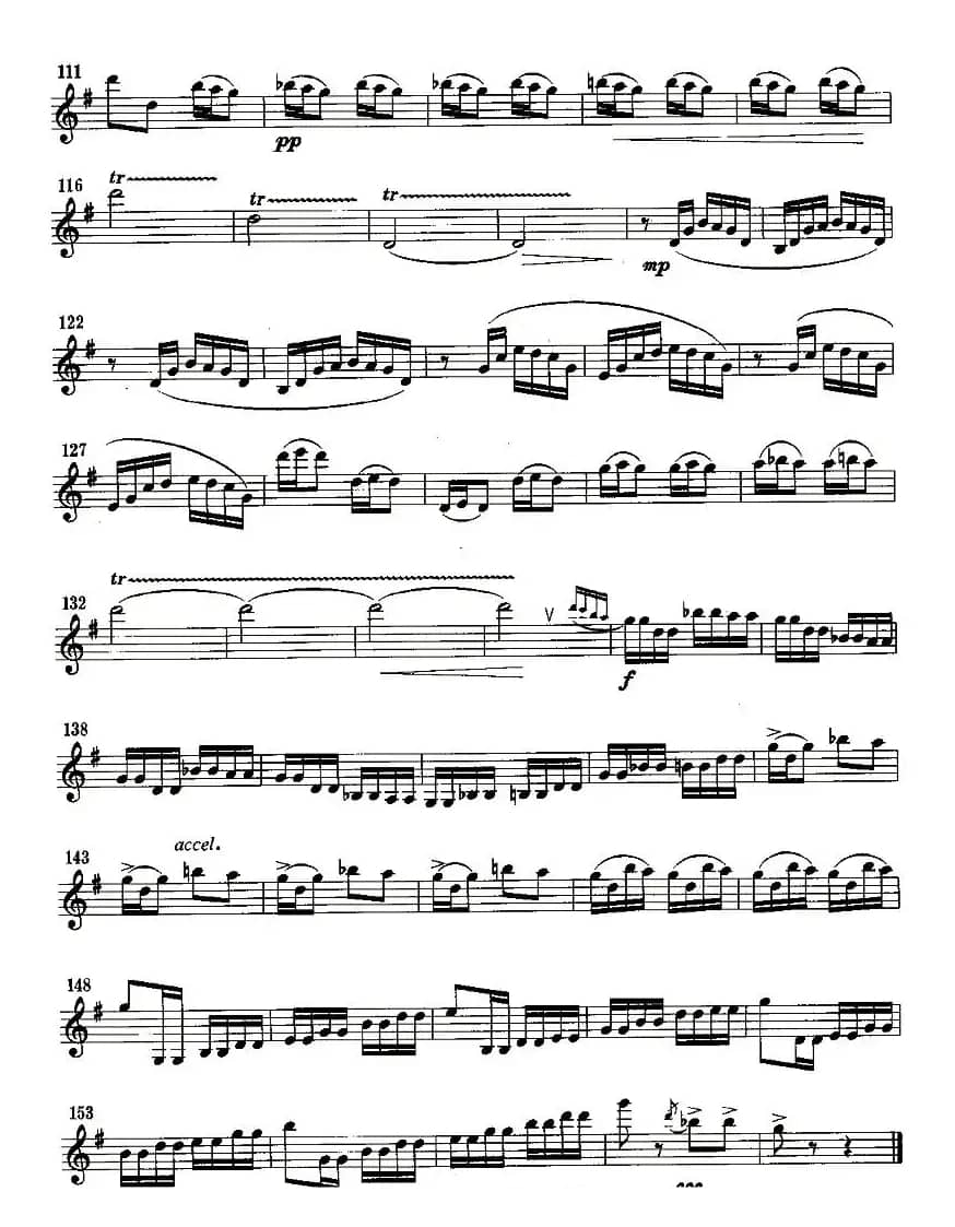 苗家的节日（单簧管）