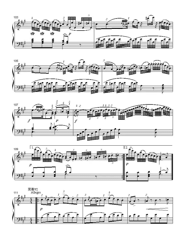 A大调钢琴奏鸣曲