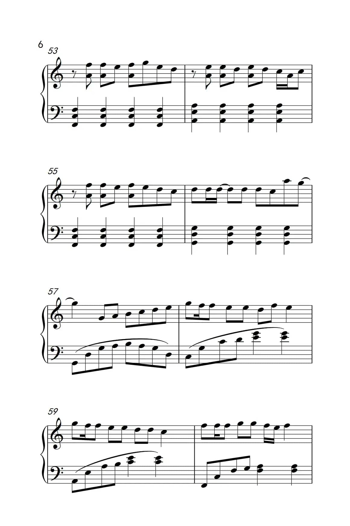 倒带（《弹吧音教》制谱版）