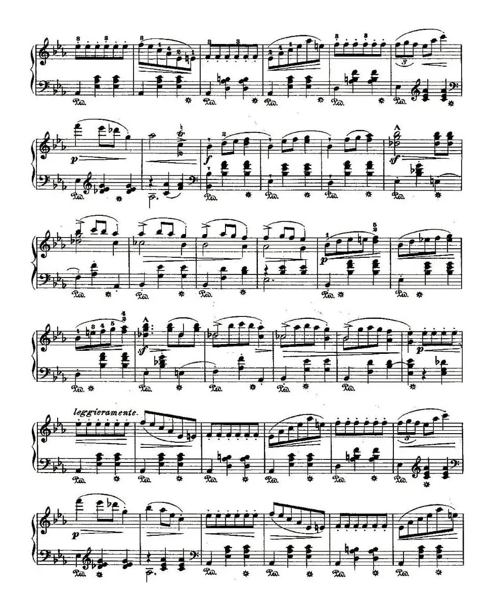 Grande valse brillante，Op.18,No.1