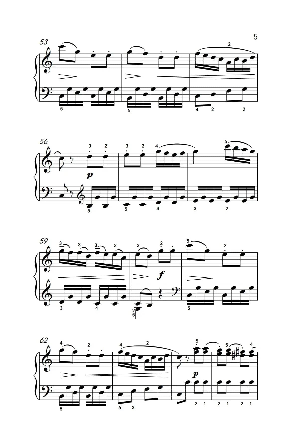 第四级 1.回旋曲（中央音乐学院 钢琴（业余）考级教程 4-6级）