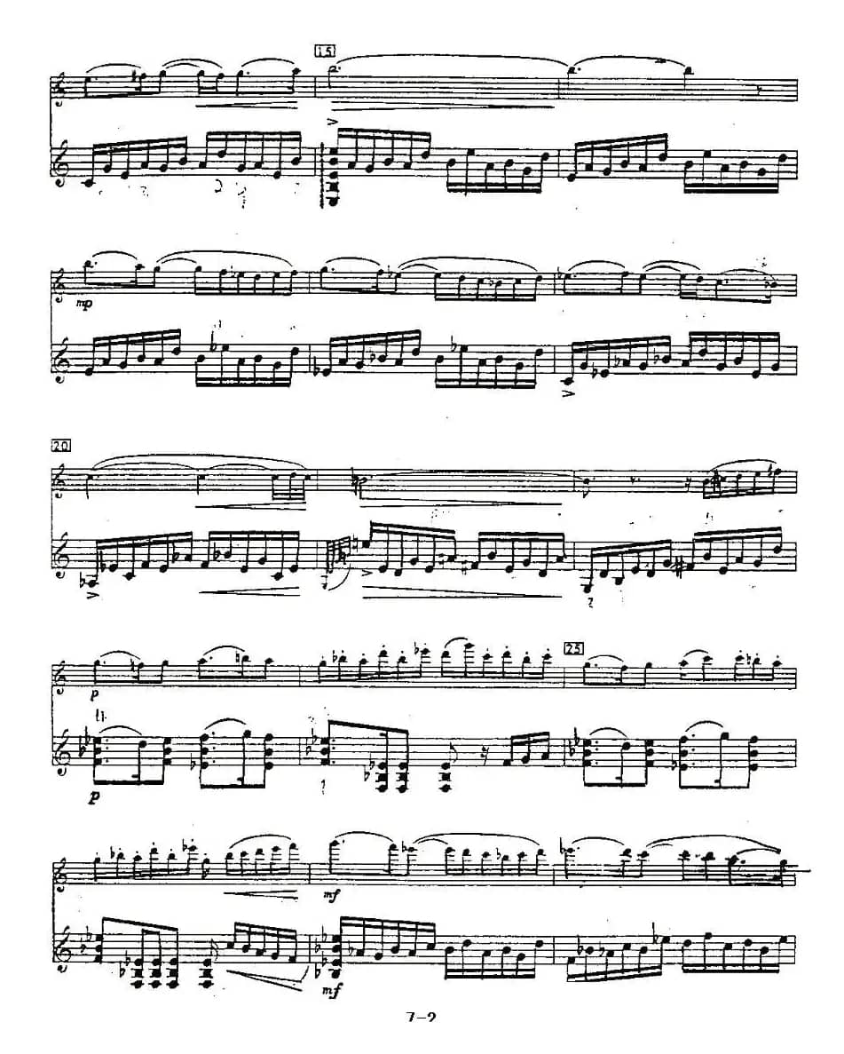 Cantos sierras（山脉之歌）（长笛+吉他）