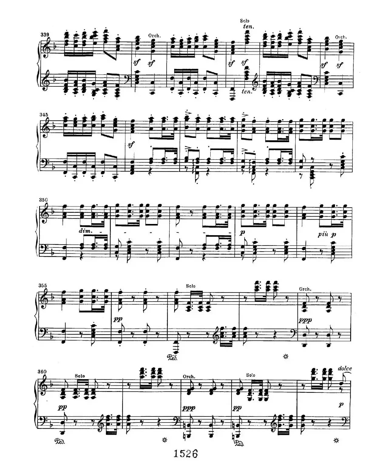 Choral Fantasia in c Minor Op.80（c小调合唱幻想曲·钢琴独奏版）