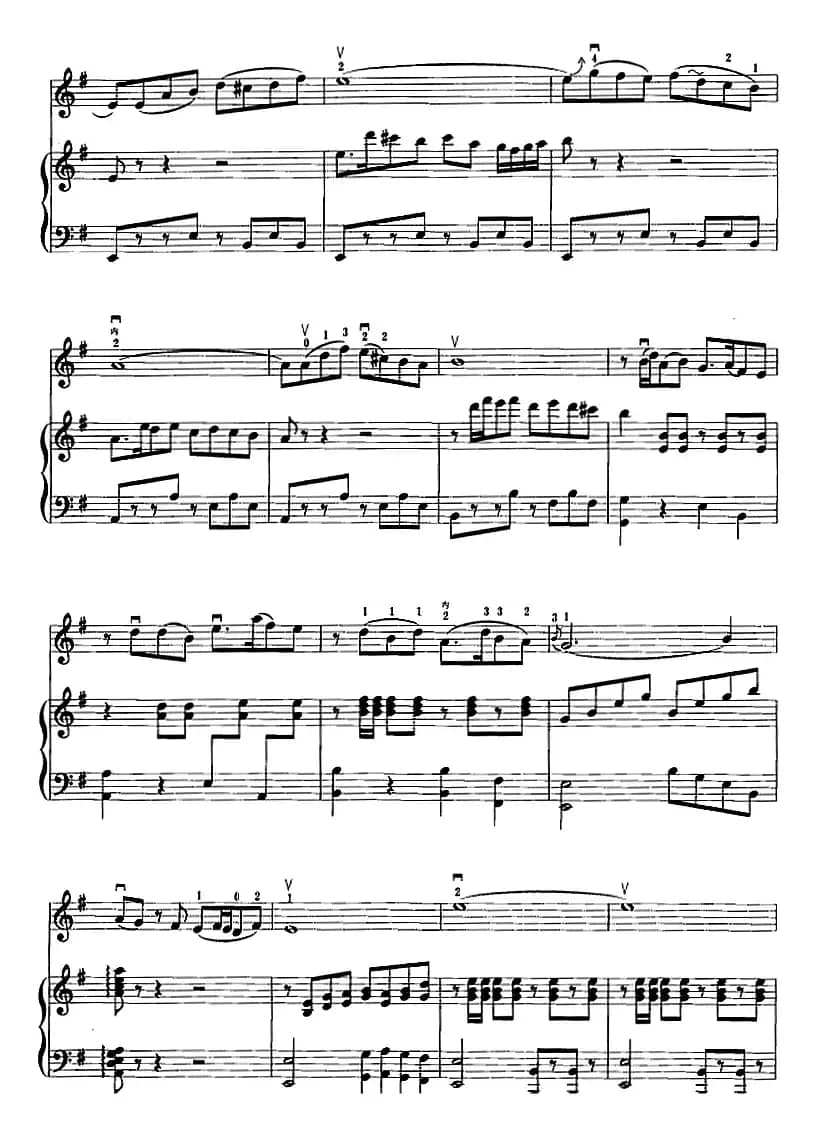 葡萄熟了（二胡+钢琴伴奏）