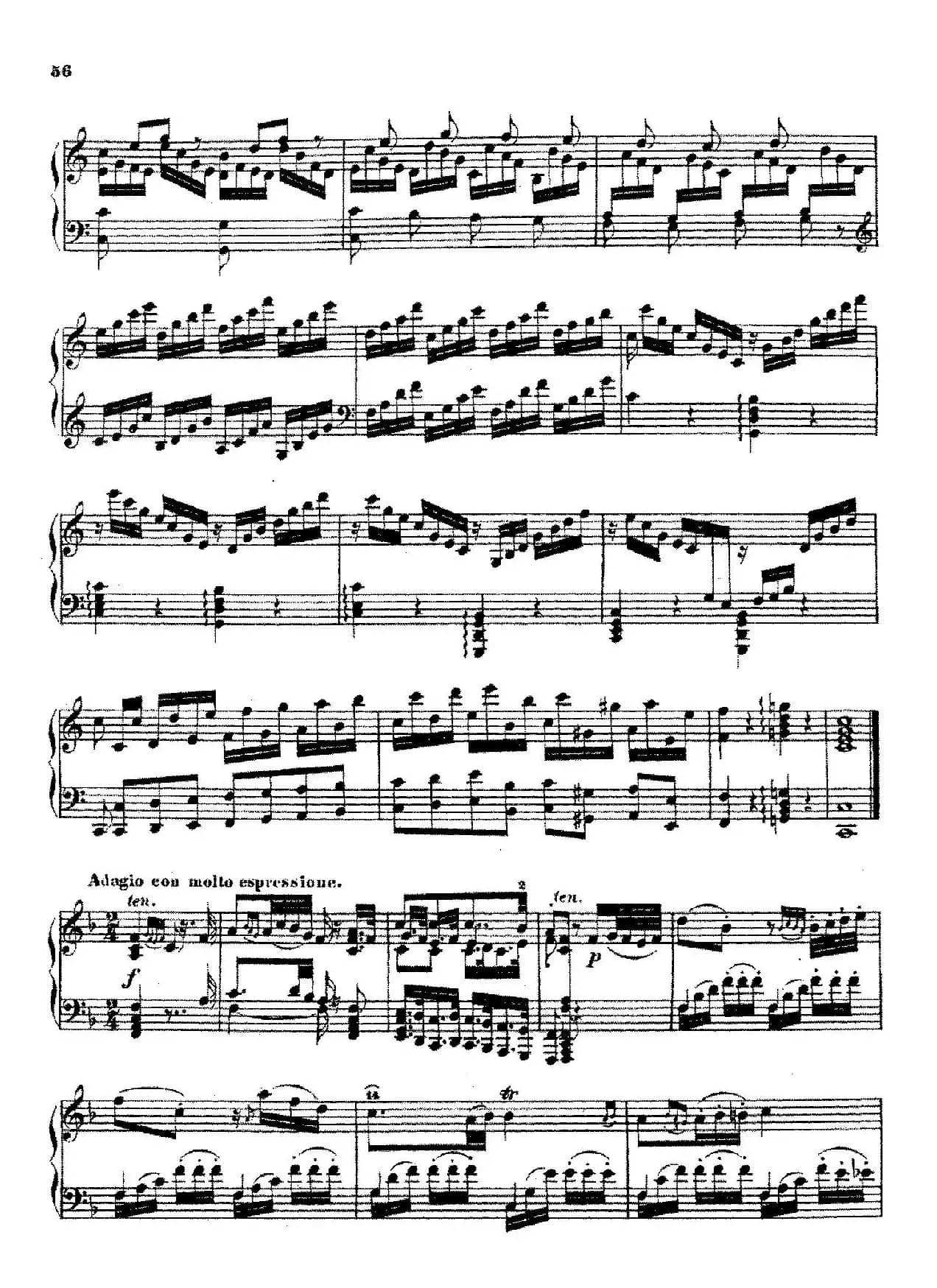 Piano Sonata No.4 in C Major Op.38(C大调第四钢琴奏鸣曲)