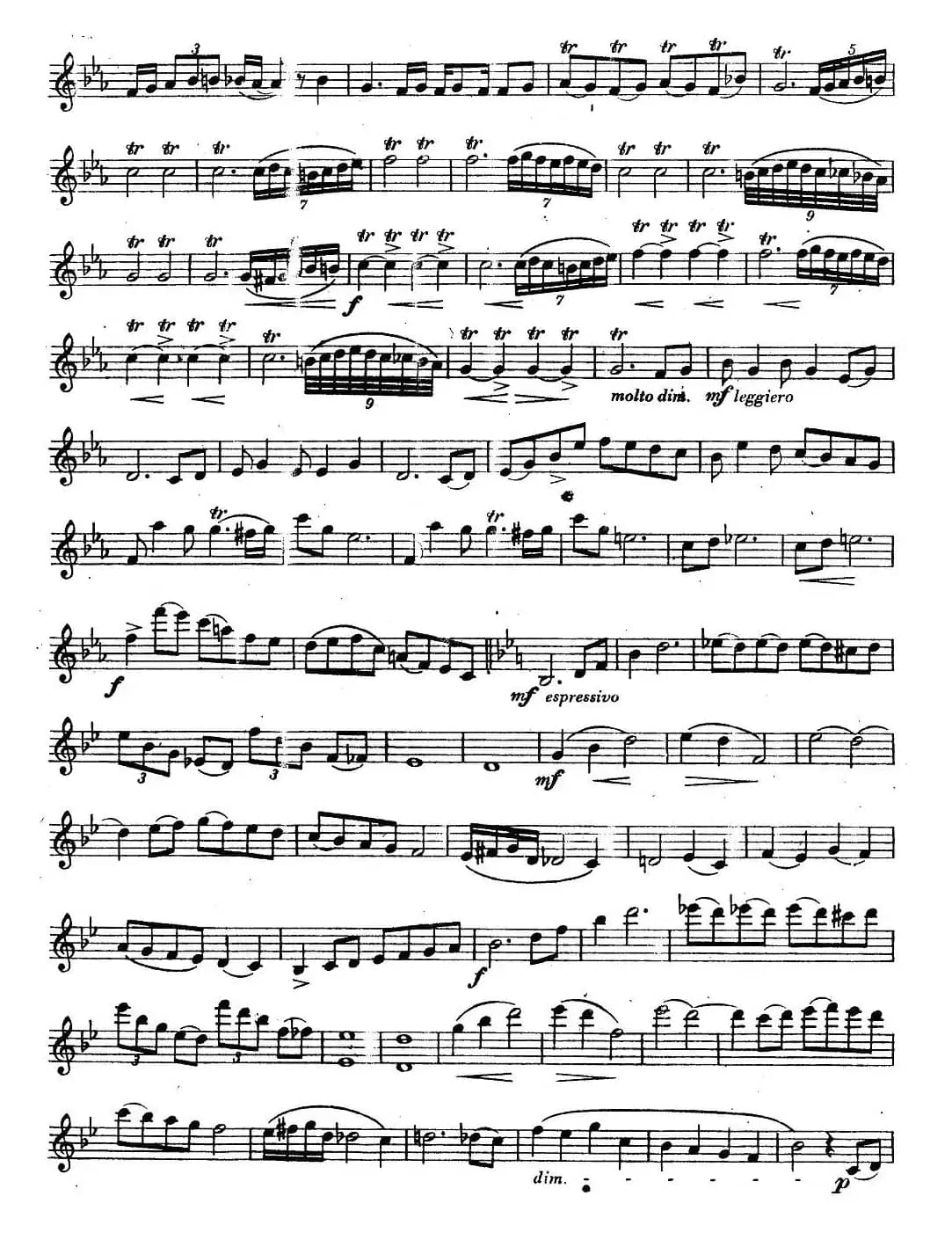 奇特克-萨克斯练习曲之17（ETUDY PRO SAXOPHON - FR ZITRK.op.3）